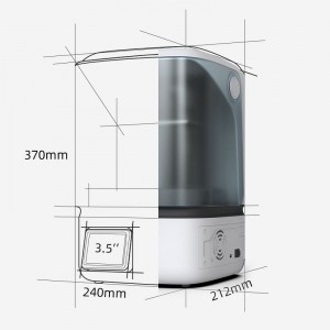 KinGee KG406 Pro Max Professional Desktop Resin 3D Printer